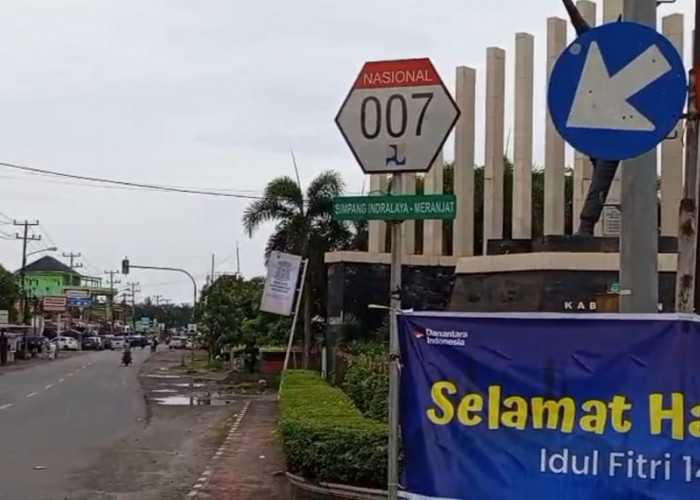 Saat Sholat Idul Fitri, Jalinteng dan Jalintim Indralaya Lengang