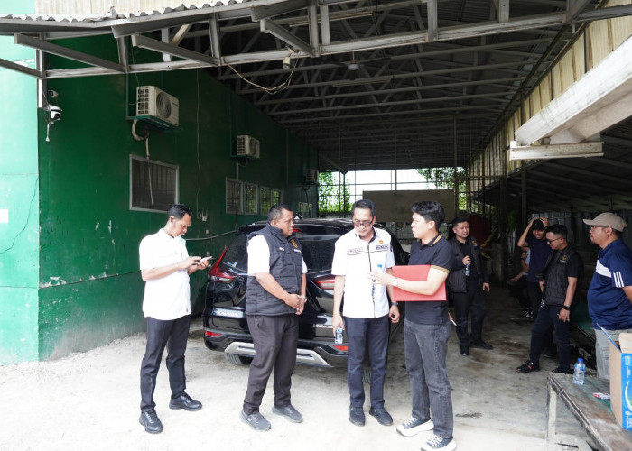 Kejati Sumsel Sita Belasan Kendaraan dan Alat Berat PT KMM Terkait Dugaan Korupsi Semen