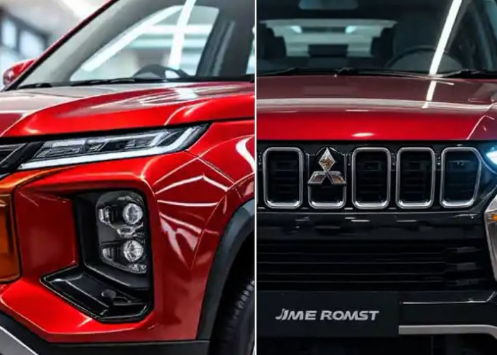 Gagahnya Kebangetan! Tampilan Depan Mitsubishi Jeep J24A 2025 Bikin Minder