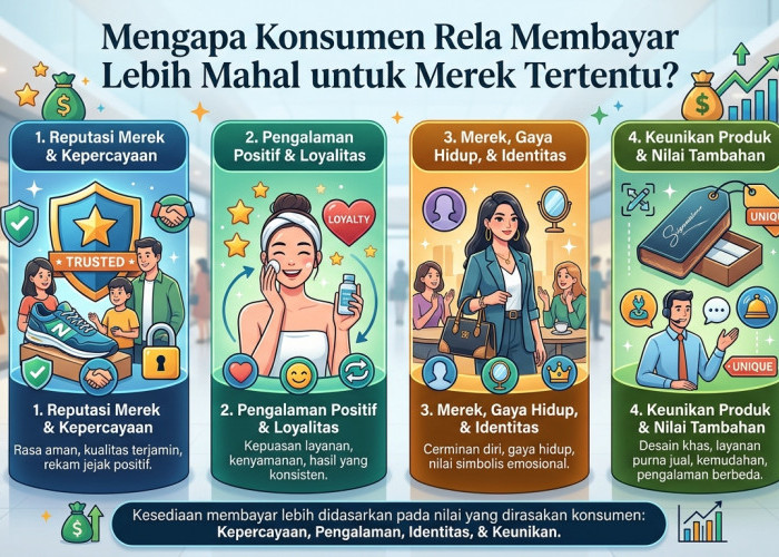 Mengapa Konsumen Rela Membayar Lebih Mahal untuk Merek Tertentu?
