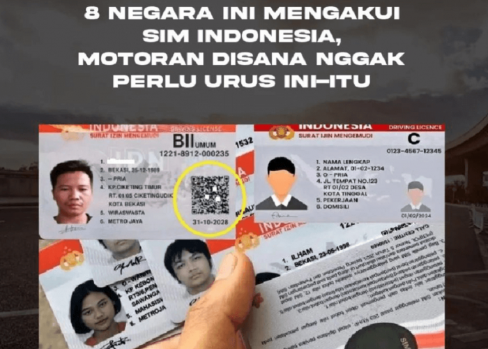  SIM Indonesia Bisa Digunakan di Luar Negeri dan Syarat membuat SIM Internasional