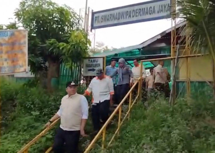Wabup PALI Sidak Perusahaan Batubara, Tindak Lanjuti Dugaan Pencemaran Sungai