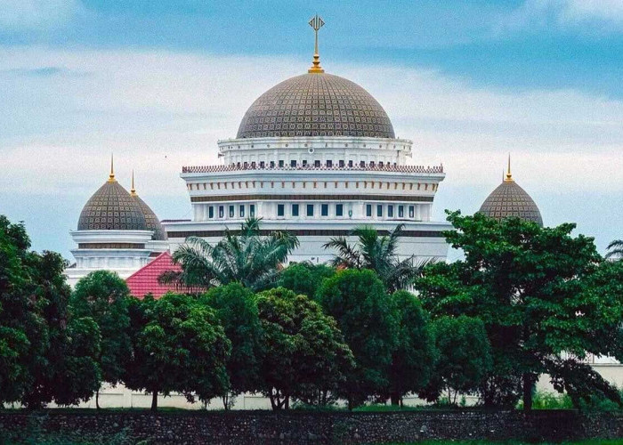 Pemkab Ogan Ilir Akan Renovasi Lagi Masjid Agung An-Nur Tanjung Senai Agar Tampak Lebih Indah