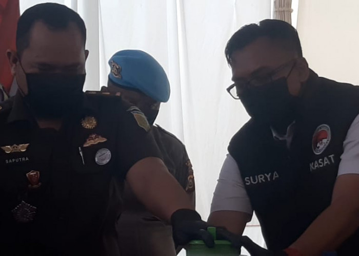 2 Kilogram Sabu Dimusnahkan Satresnarkoba Polres Ogan Ilir