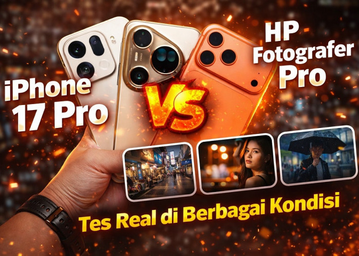 iPhone 17 Pro vs HP Fotografer Pro: Tes Real di Berbagai Kondisi