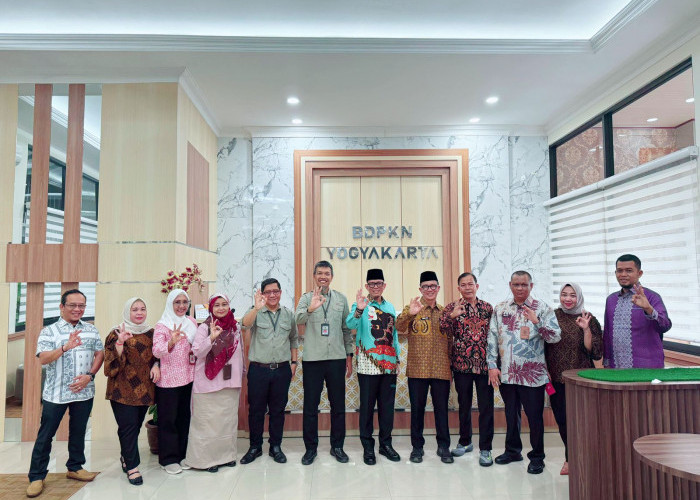 Tingkatkan Kompetensi ASN dan Tatakelola Keuangan, Bupati OKU Jalin Kerjasama Dengan BDPKN BPK Yogyakarta