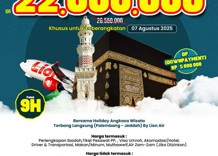 Buruan! Promo Besar-Besaran Umroh Holiday Angkasa Wisata, Hanya Sampai 29 Juli 2025