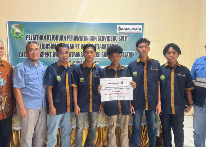 BLK Sumsel Apresiasi PT BMP, Latih Pemuda Desa di Sekitar Tambang