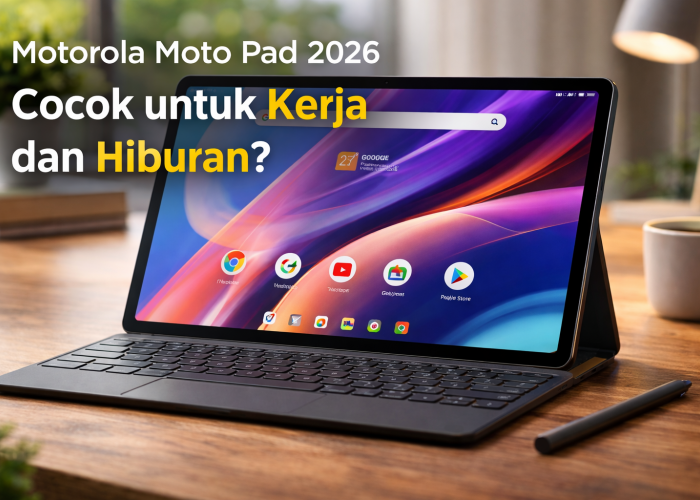 Motorola Moto Pad 2026: Cocok untuk Kerja dan Hiburan?