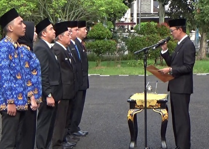 Walikota Palembang Harnojoyo Kukuhkan JPT Pratama, CPNS, PNS, dan PPPK