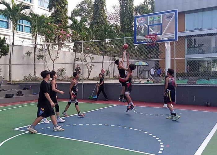 SMP Kusuma Bangsa Palembang Targetkan Juara 3x3 Junior Basketball Championship Seri 2