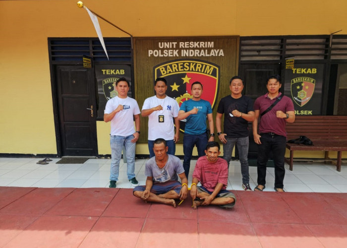 Modus Pura-Pura Pemulung, Dua Pelaku ini Curi Kabel Tol di Indralaya