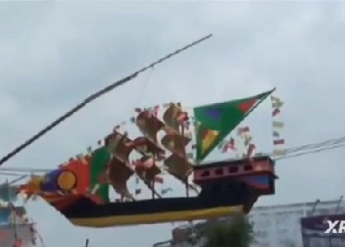 Perahu Gabus dan Telok Abang, Simbol Budaya Palembang Merayakan Kemerdekaan RI