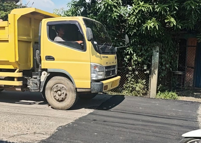 Kondisi Jalan Retak Sukawinatan sudah Diperbaiki