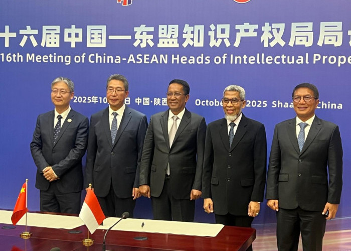 Galang Dukungan Inisiasi Indonesia Tentang Royalti, Menkum Supratman Bertemu Perwakilan China-Asean di Xi’an,