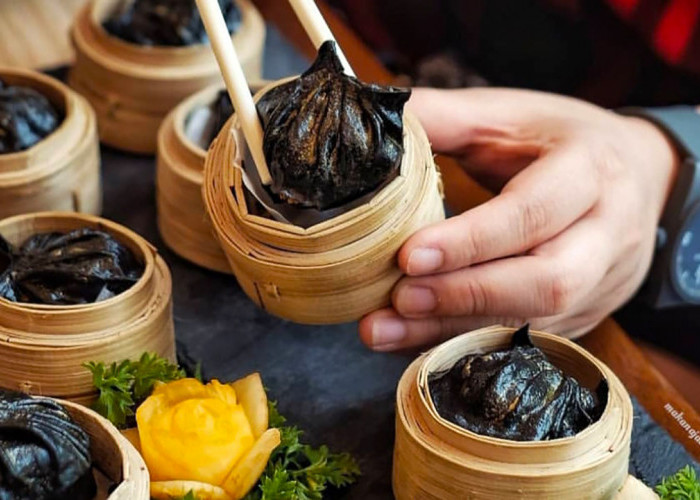 Dimsum Hitam, Sajian Unik yang Menggoda Selera dan Semakin Populer