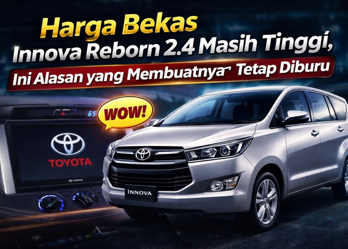 Harga Bekas Innova Reborn 2.4 Masih Tinggi, Ini Alasan yang Membuatnya Tetap Diburu