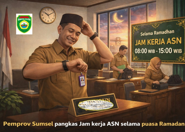 Pemprov Sumsel Pangkas Jam Kerja ASN selama Puasa Ramadan