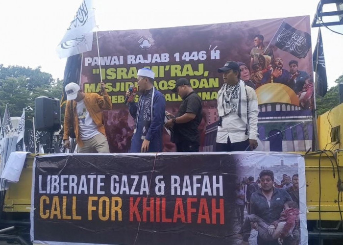 2.000 Massa Gelar Aksi Damai Tuntut Kemerdekaan Palestina