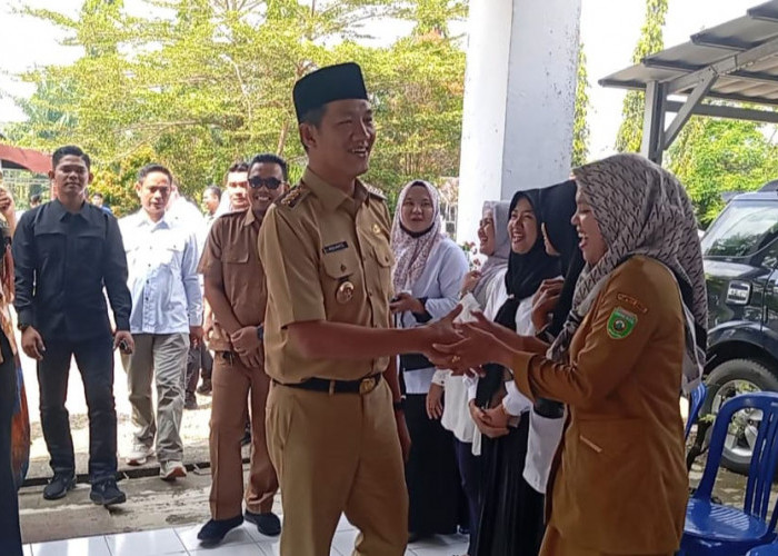 Bupati PALI Asgianto Tinjau dan Bangga Prestasi Pelajar SMA Negeri 2 PALI
