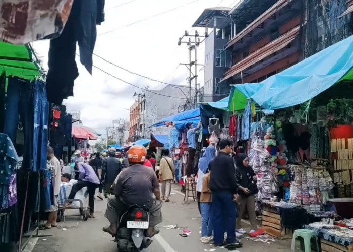 Jelang Ramadan, Pasar 16 Ilir Masih Lengang
