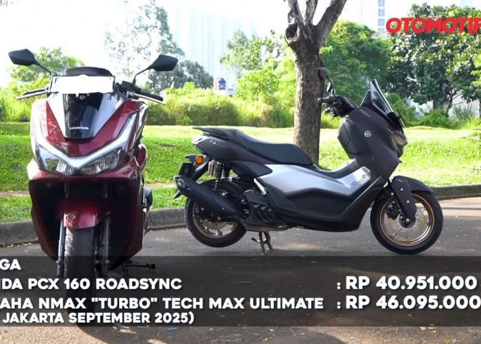Gila ? PCX 160 Roadsync vs NMAX Turbo Tech Max – Harga Segitu Fiturnya Gokil !