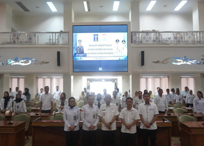 Kemenkum Sumsel Ajak Lurah Kota Palembang Optimalkan Layanan Pos Bantuan Hukum