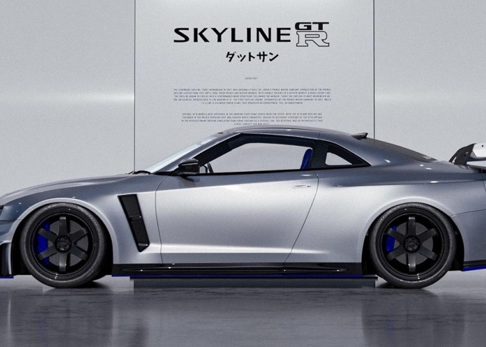 Gila! Nissan GT-R R36 Tampil Super Futuristik, Desainnya Bikin Melongo!
