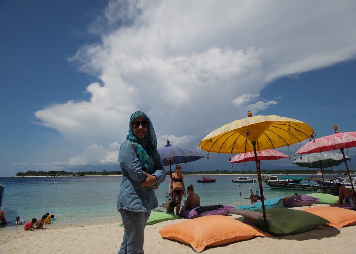 Pulau Tanpa Motor dan Mobil! Keliling Pulau Gili Terawangan Lombok Tak Pakai Kendaraan