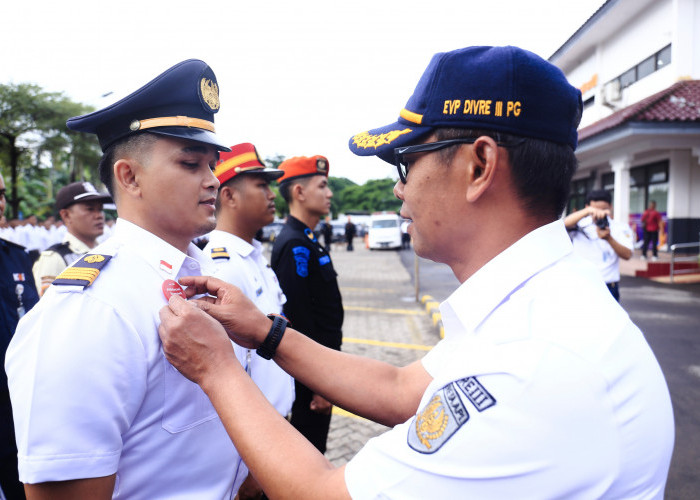 KAI Divre III Palembang Laksanakan Apel Gelar Pasukan Sambut Nataru
