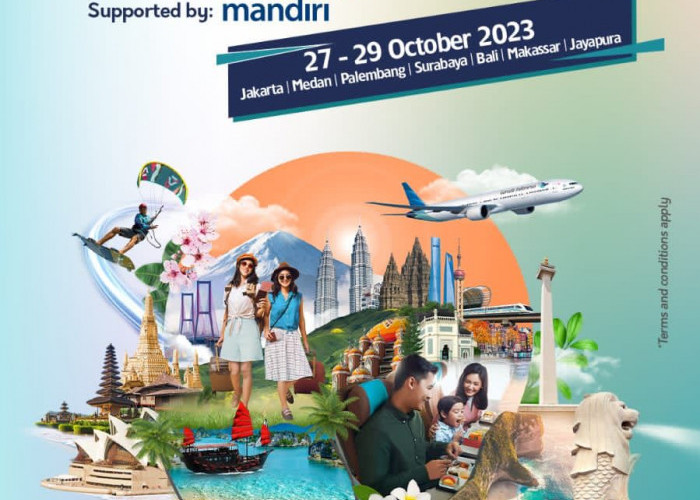 Promo Akhir Tahun, Garuda Indonesia Gelar Garuda Indonesia Travel Fair 2023 Serentak di 7 Kota Besar