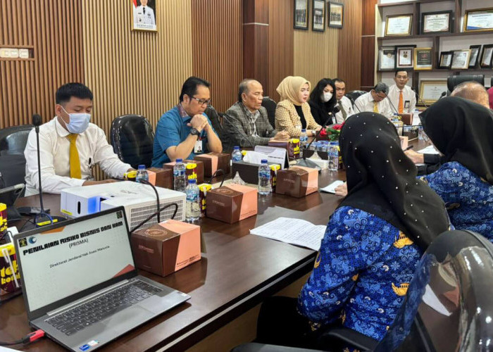 Kemenkumham Sumsel Pantau Pelaksanaan Bisnis dan HAM pada 3 Pelaku Usaha