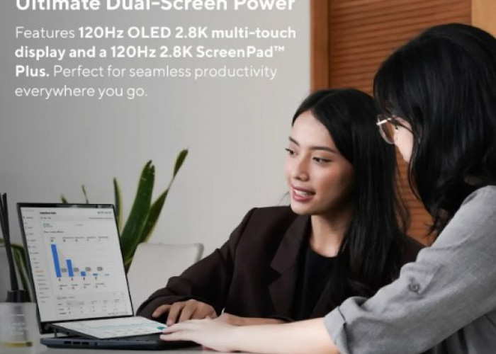 Maksimalkan Produktivitas dengan Zenbook Pro 14 Duo OLED: Inovasi Dual-Screen yang Menginspirasi