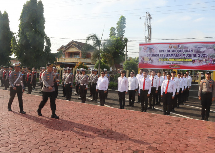 Polres Muba Gelar Operasi Keselamatan Musi 2025, Fokus Pada Ketertiban Lalu Lintas Jelang Ramadan