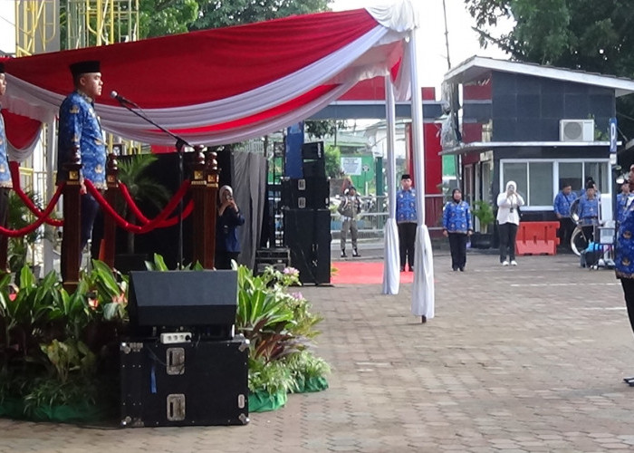Sekda Palembang Pimpin Upacara Hut Korpri Ke-54, Ajak Asn Perkuat Pelayanan Publik