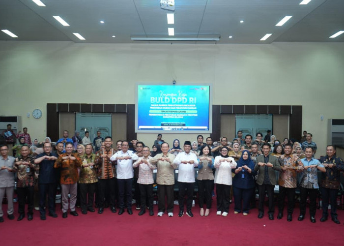 Kemenkum Sumsel Terima Kunjungan BULD DPD RI, Tanggapi Permasalahan Pembentukan Peraturan Daerah di Sumsel