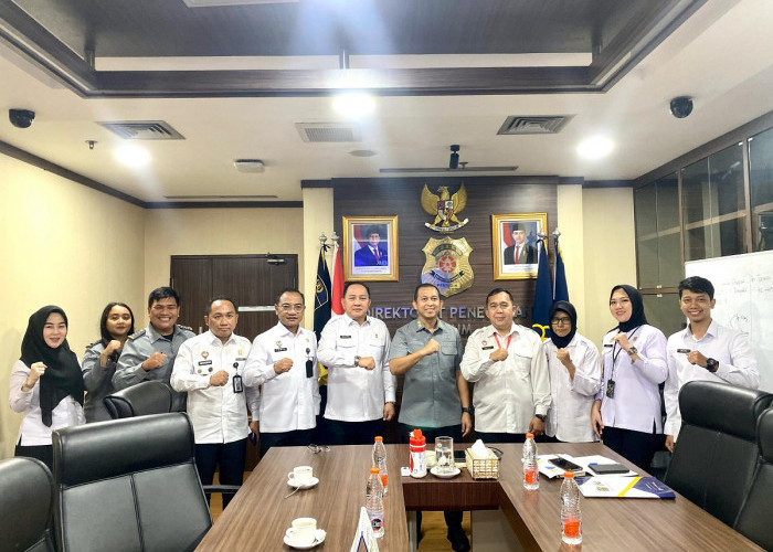 Kakanwil Kemenkum Sumsel Laporkan Capaian Penegakan Hukum KI ke DJKI, Raih Apresiasi Dir Gakkum