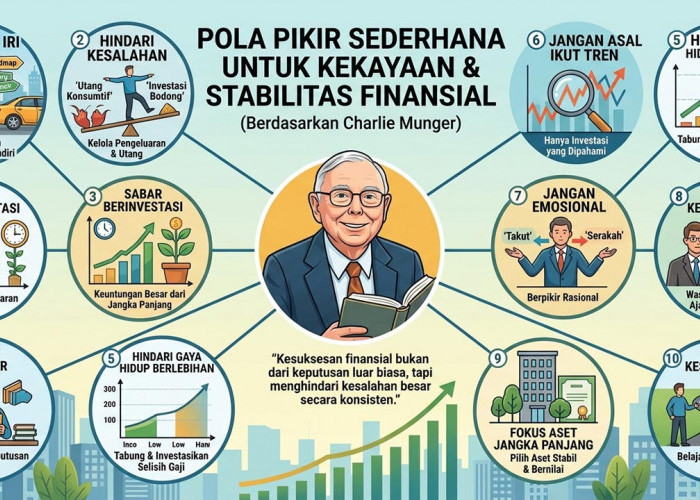10 Pola Pikir Sederhana yang Membantu Seseorang Menjadi Kaya dan Stabil Finansial
