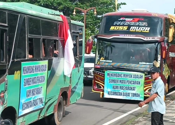 Penambang dan Pengelola Minyak Mentah Muba Datang ke Palembang, Sampaikan Aspirasi kepada Gubernur Sumsel