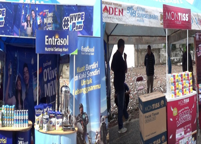 Montiss dan Entrasol Ramaikan Jalan Sehat PALTV, Dukung Gaya Hidup Sehat Warga Palembang