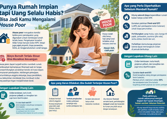 Punya Rumah Impian tapi Uang Selalu Habis? Bisa Jadi Kamu Mengalami House Poor