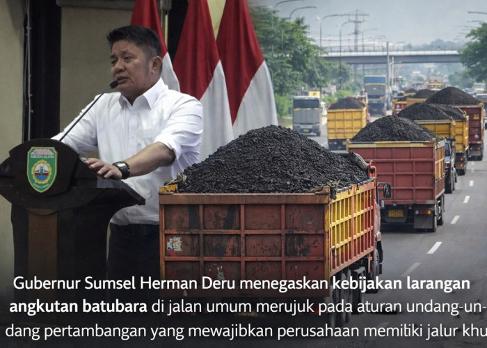 HD Sebut PLTU Bengkulu Kekurangan Batubara Bukan Jadi Persoalan Sumsel