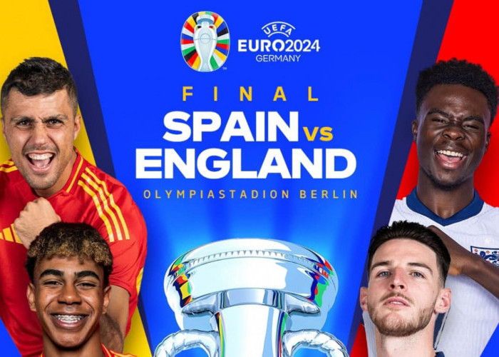 Laga Final Euro 2024 Spanyol vs Inggris, Duel 2 Tim Berbeda Gaya Permainan