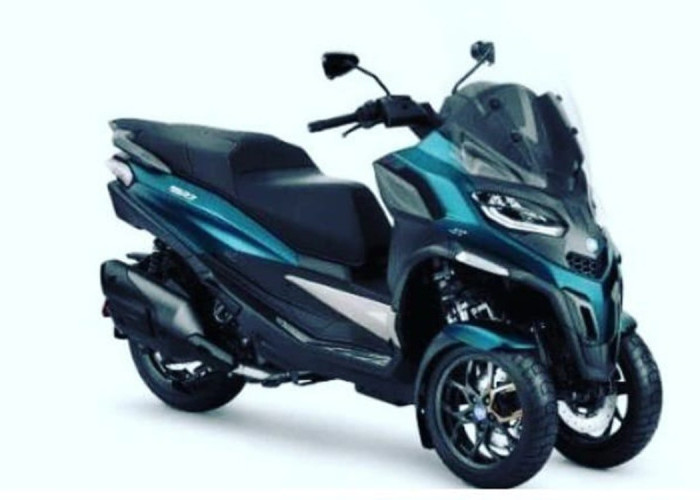 Piaggio MP3 125 Milik Mantan Presiden Prancis François Hollande Terjual dalam Lelang seharga Rp357,23 Juta