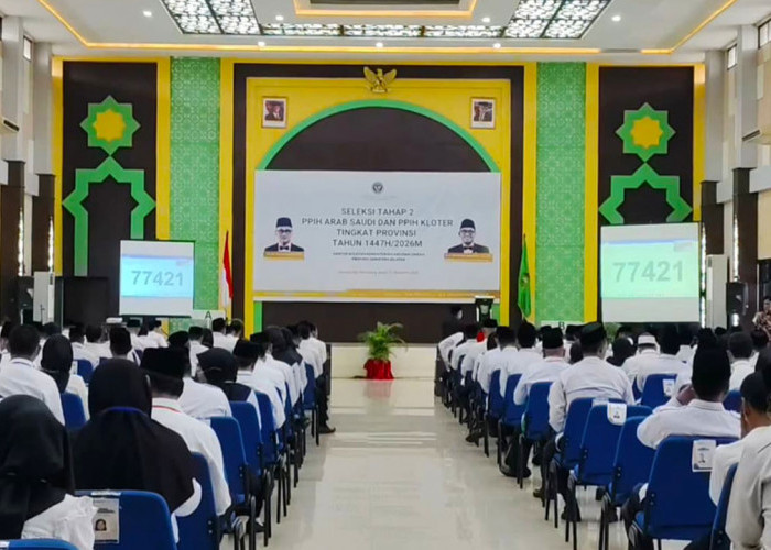 205 Calon Petugas Haji Provinsi Sumatera Selatan Ikuti Seleksi Tahap 2