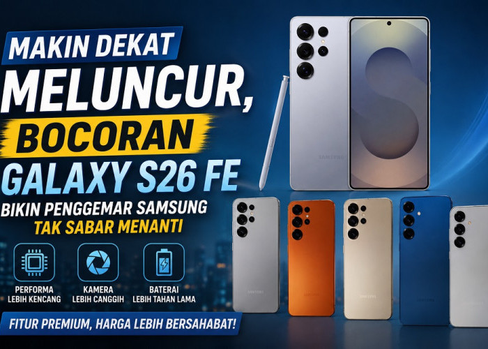 Samsung Galaxy S26 FE bocor di internet, hadir dengan desain baru dan berbagai hal penting yang perlu diketahu