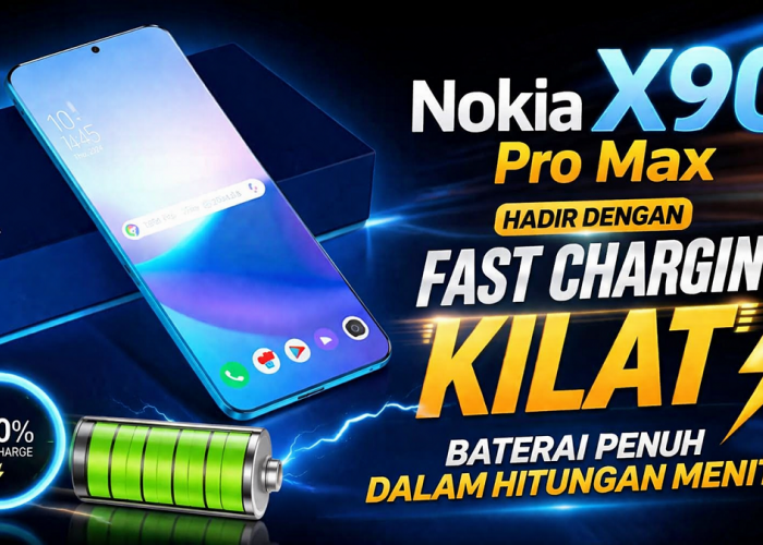 Nokia X90 Pro Max Hadir dengan Fast Charging Kilat, Baterai Penuh dalam Hitungan Menit