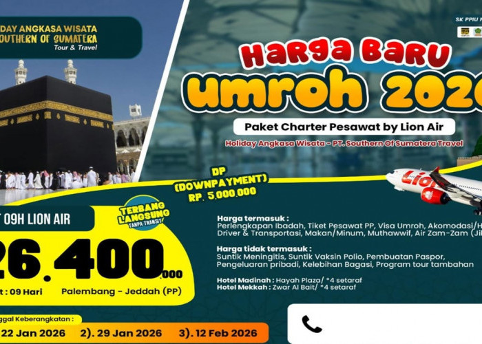 Harga Update Terbaru Umrah Musim 1447 H, Holiday Angkasa Wisata Tawarkan Paket Hemat 