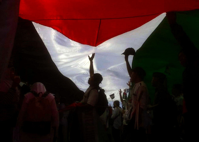 Masyarakat Lintas Agama Kabupaten Muara Enim Serukan Bela Palestina!