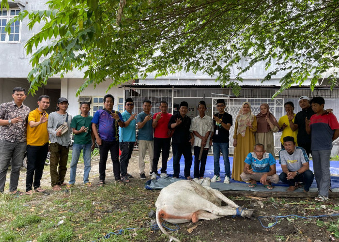 BSI Prabumulih dan PWI Gelar Kurban Bareng, Salurkan ke Rumah Sakit dan Anak Yatim